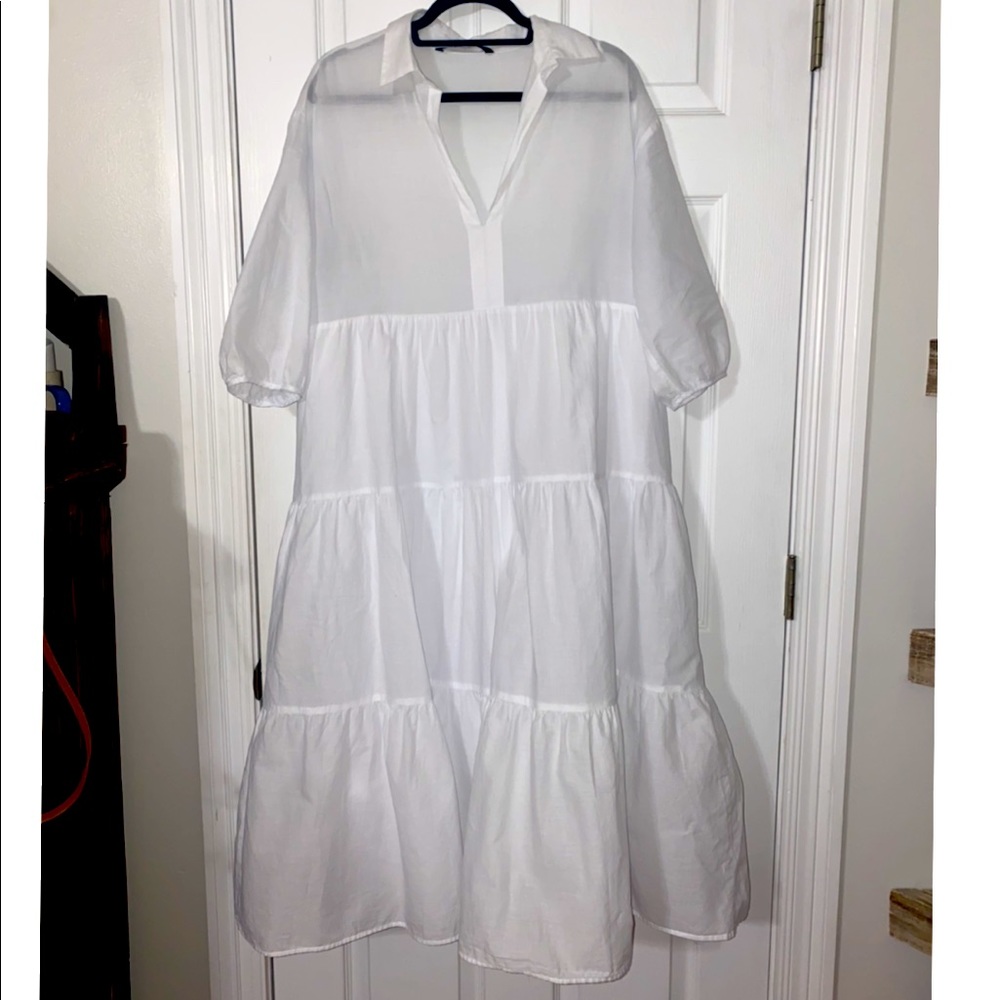 ❌❌SOLD❌❌WHITE ZARA DRESS